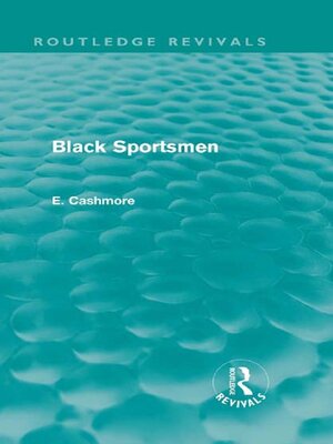 cover image of Black Sportsmen (Routledge Revivals)